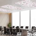 thumbnail image 3 of 2 Pack Pink Coastal Fluorescent Light Covers for Ceiling Lights Summer Starfish Shell Coral Nautical Magnetic Ceiling Light Covers Overhead Light Filters for Office Classroom Home, 3 of 9