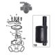 thumbnail image 2 of Diverter Valve Kit 4720 Replacement for Zodiac Diverter Valve, 2 of 5