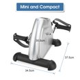 thumbnail image 4 of Spptty Hand Foot Pedal Trainer, Portable Hand Foot Pedal Trainer Exerciser Mini Exercise Bike Bicycle for Gym Indoor, Portable Exercise Bike, 4 of 11