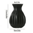 thumbnail image 6 of LShunze Plastic Vase, 6.7 Inch Flower Vase for Floral Plants, Flower Vase Minimalism Style for Modern Table Shelf Home Decor, Fit for Home Decor, Living Room, Table Centerpiece, 6 of 8