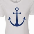 thumbnail image 4 of Inktastic Anchor Nautical Women's T-Shirt, 4 of 5