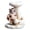Sty1e 1, variant on Misright Crystal Ball Stand Sphere Display Stand Crystal Holder Desktop Decorations