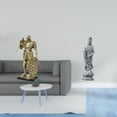 thumbnail image 2 of Figura Nórdica Abstracta De Un Caballero Y Guan Yin, Escultura De Resina Y Piedra, Adorno De Arte Feng Shui Para Escritorio, Armario, Mesa De Oficina, Centro De Mesa O Decoración De Entrada, 2 of 8