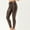 Coffee, variant on Women's High Waist Comfy Faux Leather Leggings Tights Stretchy Pleather Pants Hip Lift Leggings