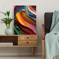 thumbnail image 5 of Vibrant Rainbow Swirl Canvas Print, Perfect Wall Art for Living Room Bedroom Office Kitchen Dining Room Hotel Lobby Studio, 5 of 8