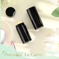 thumbnail image 5 of 30 Pcs Empty Deodorant Containers Twist up Filling Stick Plastic Deodorant Container Refillable Bottles Bottomfill Round Lip Balm Tubes for Homemade DIY Lipstick Crayon(30 ml,Black), 5 of 6