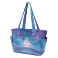 thumbnail image 2 of Tote Bag Quilted Tote Bag Women's Tote Handbags Suitable for Work, Beach, Travel and Shopping Frozen Palace Ice Snow, 2 of 7