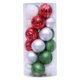thumbnail image 2 of 24Pcs Christmas Ball Shatterproof Christmas Tree Decoration Ball Christmas Ball Ornaments Holiday Wedding Party Decoration Ball 1.6", 2 of 6