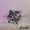 thumbnail image 2 of Shinelab Bassoon Musical Metal Sign LED Wall Art, Custom Bassoonist Music Note Wall Decor 10573, 2 of 3