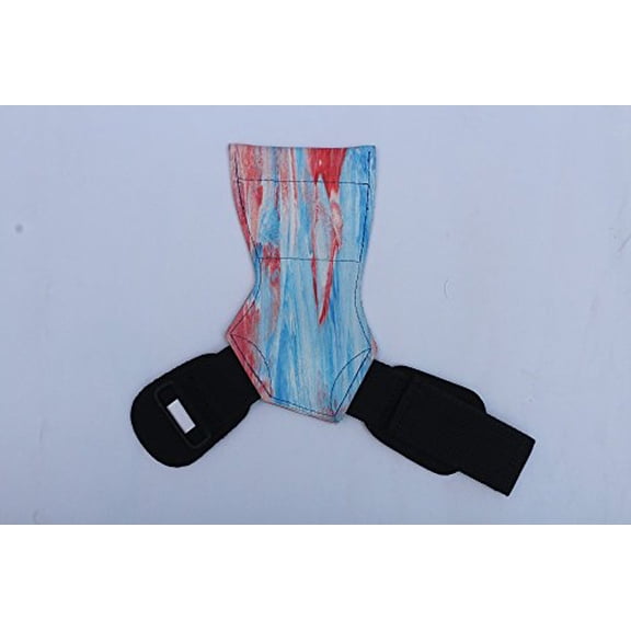 MM PRO Grips Weight Lifting Rubber Pads Gym Straps Gel Padded Wrist Support LG-1