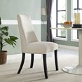 thumbnail image 4 of Modern Contemporary Kitchen Dining Side Chair Beige, 4 of 4