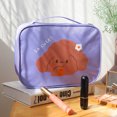 thumbnail image 5 of Bolsa de almacenamiento impermeable con dibujos animados, bolsa de viaje para cosméticos y maquillaje, bolsa de lavado sencilla, 5 of 5