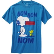 Big Men's Snoopy Nom Tee, Size 2xl Turqu