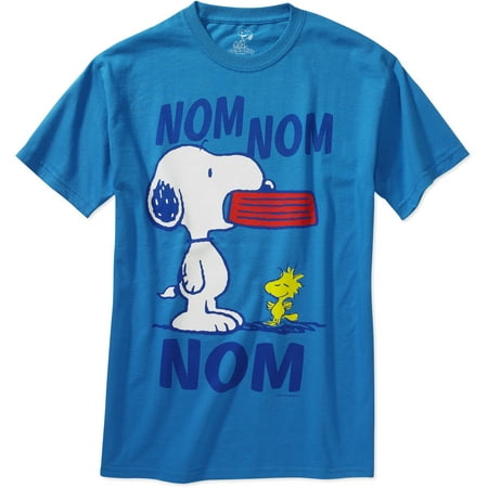 Big Men's Snoopy Nom Tee, Size 2xl Turqu