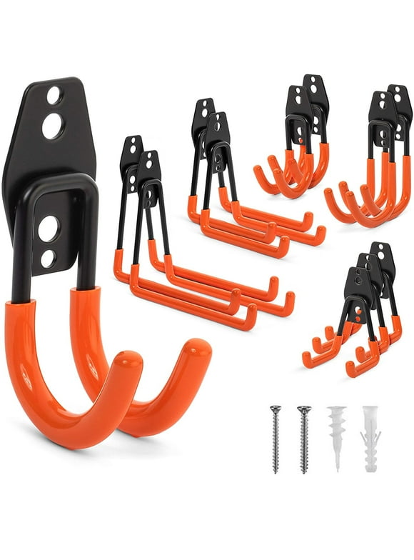 Ladder Hooks in Wall Organization