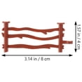 thumbnail image 2 of SHINYPASING 50Pcs Outdoor Fence Decor Plastic Fencing for Event Decorations and Miniature Garden Creation, 2 of 5