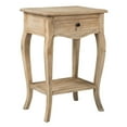 thumbnail image 5 of East at Main Daphne Rustic Nightstand, Natural Brown Solid Wood Handcrafted with Storage, 5 of 5