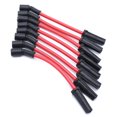 thumbnail image 3 of Juego de cables de bujía shaofei 10,5 mm 2009-2015 negro rojo paquete de 8, 3 of 5