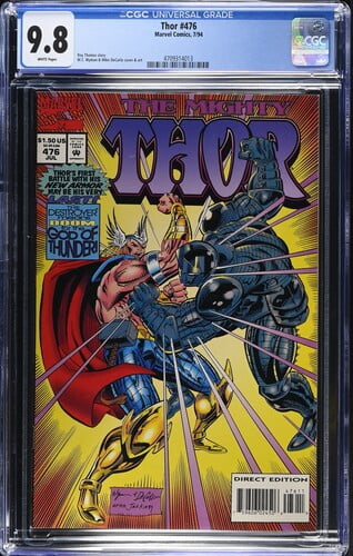 Cover of Thor #476