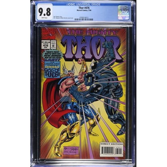 The Mighty Thor #476 - CGC 9.8 Comic Book