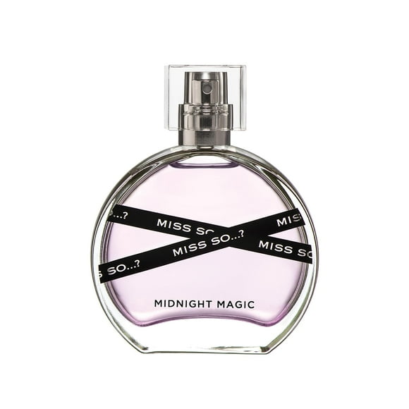 So? Midnight Magic - Parfum à la Vanille Végane et Sans Cruauté pour Femmes - Parfum pour Femmes au Parfum Longue Tenue - Bouteille Recyclable - Vaporisateur EDP 1,7 oz