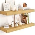 thumbnail image 3 of Long Floating Shelves for Deep  Floating Shelf Set of Display Shelf &; Storage Shelf Wall Mounted Shelves for Bedroom Living Room Kitchen Office, 3 of 6