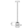 thumbnail image 3 of Harmony Single Light Pendant Chrome Finesse Decor, 3 of 6