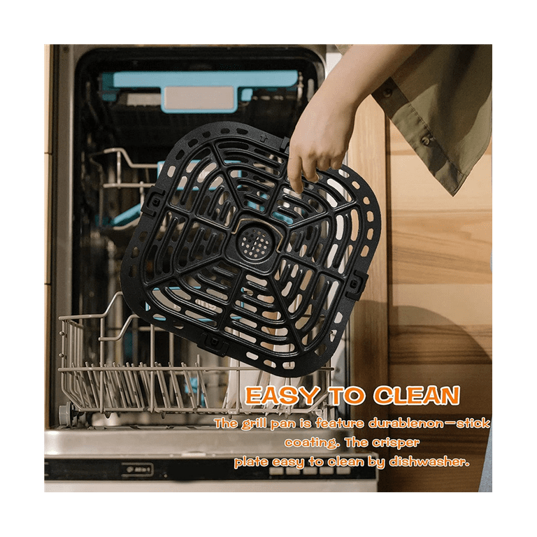 Air Fryer Crisper Plate Tray Rack for Instants Vortex Plus 6QT