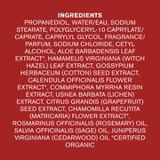 (3 pack) Every Man Jack Cedarwood Amber Aluminum-Free Deodorant for Men, Naturally Derived, 3 oz
