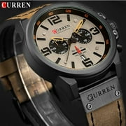 Top Brand Luxury CURREN 8314 Fashion Leather Strap Quartz Men Watches Casual Date Business Male Wristwatches Clock Montre Homme