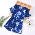 thumbnail image 3 of Fesfesfes Toddler Baby Kids Girls Boys Tie-dye Set T-shirt Tops Pants Casual Outfits, 3 of 9