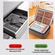 thumbnail image 4 of Billuyoard Caja de almacenamiento de archivos ignífuga, segura y portátil para el hogar, organizador de archivos impermeable. Almacenamiento y organización del hogar gris, 4 of 5