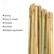 Ecostake 6 Bamboo Garden Support Stakes with Eco-Friendly Natural Material (150 Pack)