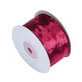thumbnail image 5 of Naierhg Single-sided Velvet Ribbon 30ft Colorful Multi-purpose DIY Craft Floral Arrangement Decoration Romantic Gift Ribbon Silver, 5 of 8
