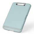 thumbnail image 2 of Portapapeles de plástico con almacenamiento, portapapeles de enfermería de alta capacidad con portalápices, caja de almacenamiento de portapapeles delgada con clips resistentes, carpeta de portap, 2 of 5
