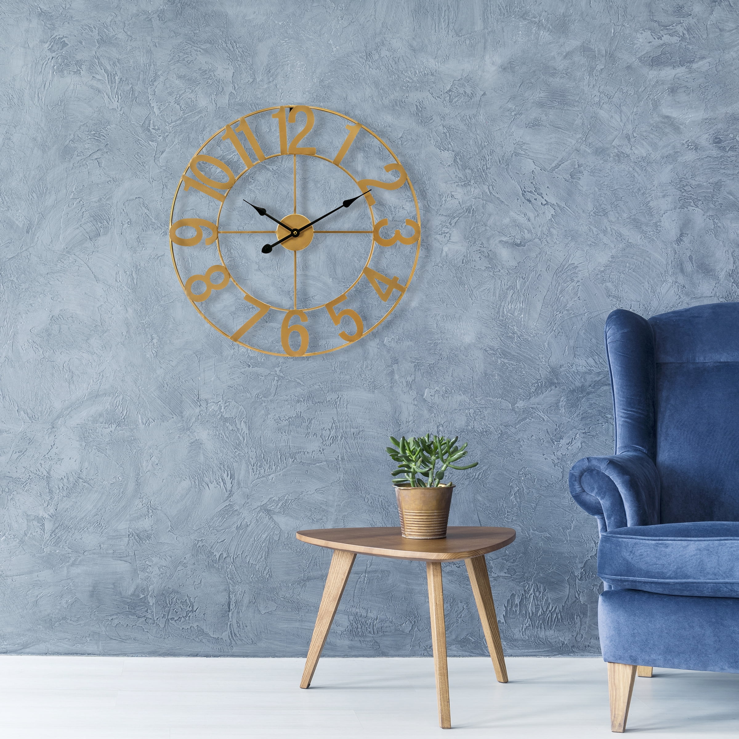 Sorbus 16" Quartz Classic Indoor Oversized Wall Clock, Easy Installation