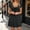 *Gray, variant on ClodeEU Women's V Neck Front Tie Short Sleeve Mini Dress,Casual Slim Waist Flared A Line Party Sundress Black,Women's Plus L