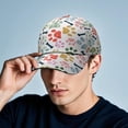 thumbnail image 6 of Watercolor Puppy Dad Hat - Playful Design Breathable Sports Cap, 6 of 7