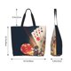 thumbnail image 5 of Balery Casino Poker Chips Bolsa Tote Estilo Estético con Cremalleras, Bolsa de Hombro, Bolsa de Compras Grande y Plegable, 5 of 8