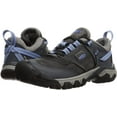 thumbnail image 7 of KEEN Womens Ridge Flex Low Height Waterproof Hiking Shoe 11 Steel Grey/Hydrangea, 7 of 7