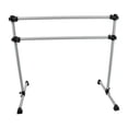 thumbnail image 1 of Vita Barre Prodigy 6 Ft Aluminum Portable Double Ballet Barre, Satin Silver, 1 of 11