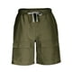 thumbnail image 3 of pstuiky Pantalones cortos para hombre, Pantalones cortos deportivos informales holgados de verano de color liso para hombre, con múltiples bolsillos, para playa Pantalones cortos de golf, 3 of 5