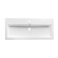 thumbnail image 4 of Pierre 40 Single, Freestanding, Open Shelf, Chrome Metal Frame Bathroom Vanity, 4 of 12