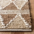 thumbnail image 4 of SAFAVIEH Natural Fiber Serenity Geometric Jute Runner Rug, Brown/Beige, 2'3" x 8', 4 of 8