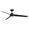 thumbnail image 2 of Roboto 62" Oil Rubbed Bronze Smart Ceiling Fan with Remote Control, 2 of 9
