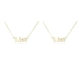 thumbnail image 4 of Collar de amistad Minnieouse con colgante de constelaciones del zodiaco, 4 of 6