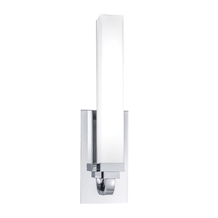 8961-CH-MO-Norwell Lighting-Tetris – LEDWall Sconce In Contemporary Style-16 Inches Tall and 4.25 Inches Wide
