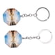 thumbnail image 1 of Llavero Con Foto, Cadena De Metal De Doble Cara, Llavero Con Foto, Llavero Con Forma Delicada, Regalo Para Recuerdo De Fiesta De Boda, 1 of 7