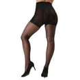 thumbnail image 4 of MeMoi Satin Sheer Control Top Pantyhose with Shadow Toe 2 Pack - Mens - Male, 4 of 6