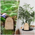 thumbnail image 6 of MLINS  10 Pcs Wood Ornament Decoration for Garden Cute Room Whimsical Fairy Doors, 6 of 8